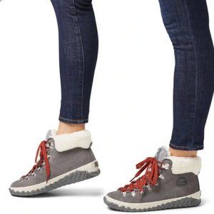 SOREL - Women's Out ‘N About Plus Conquest Waterproof Suede Boot